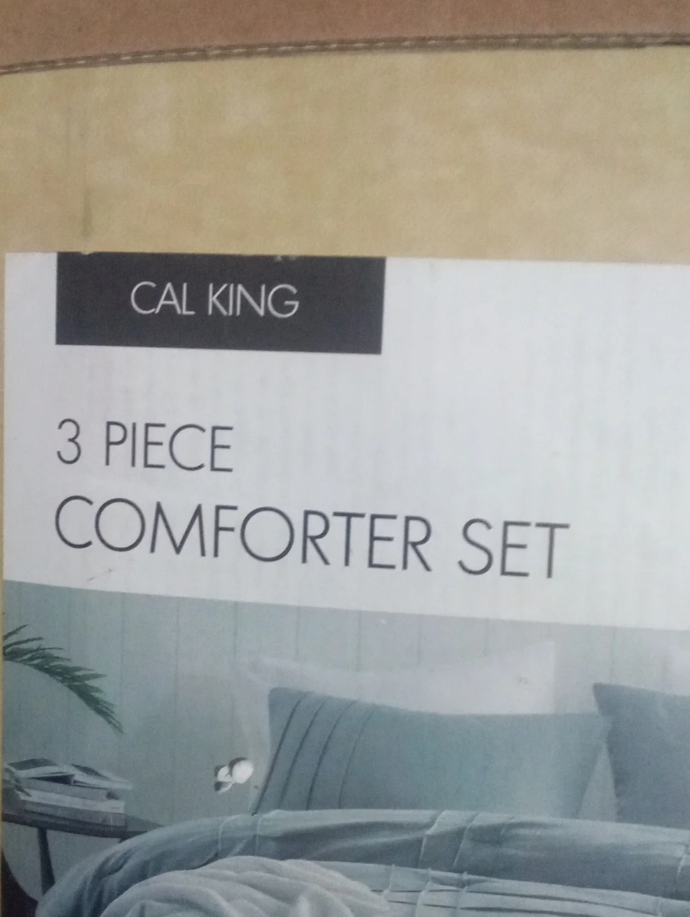 Unbranded 3-Piece Comforter Set  Light Blue California King NWT New